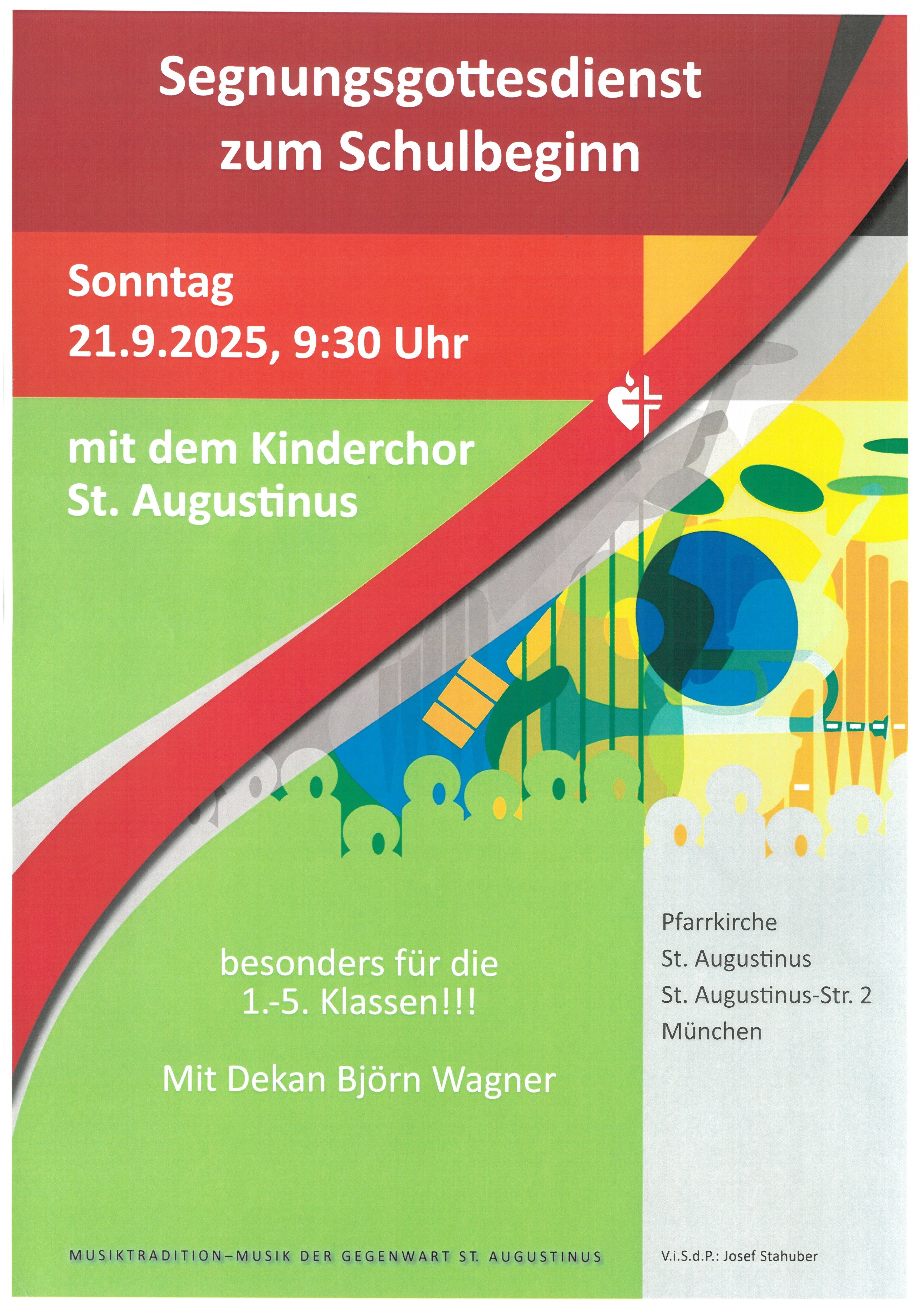 Segnungsgottesdienst zum Schulbeginn AU 2025