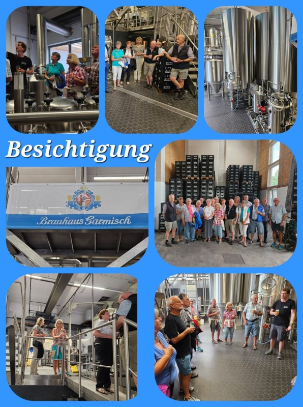 Radlausflug zur Brauerei