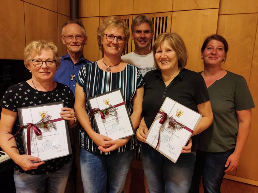 Kieferer Kirchenchor Ehrungen 2025