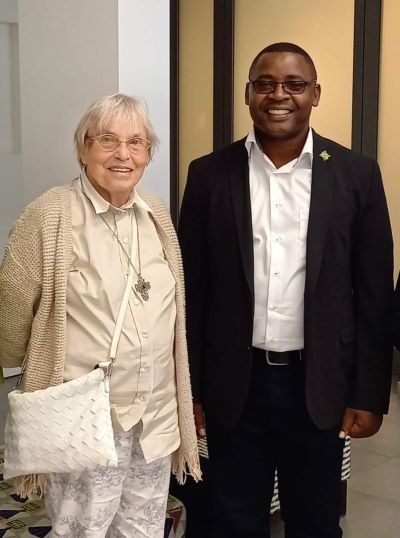 Felizitas Kanthack und James Kabosa