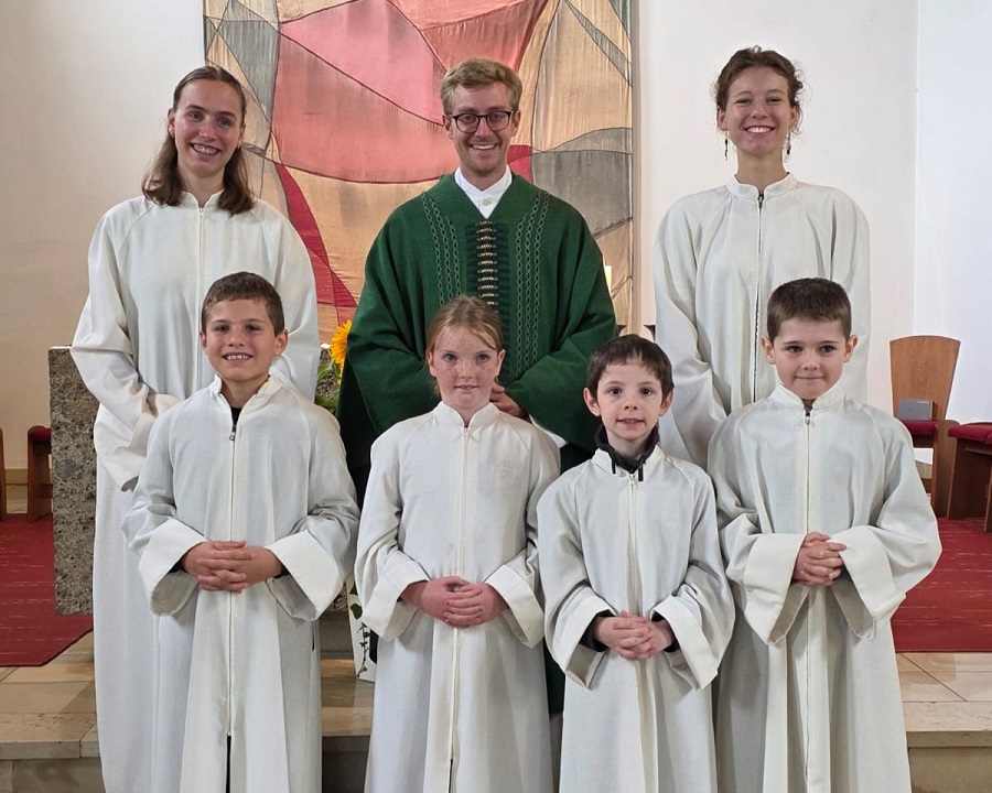 Ministranteneinführung 2025 Thansau