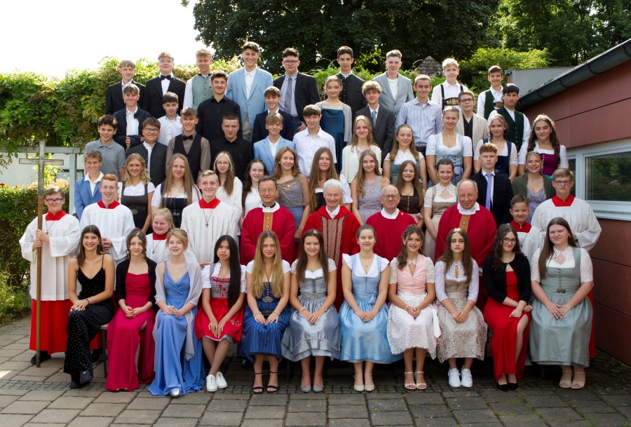 Firmung 12. Juli 2025 Gruppenbild