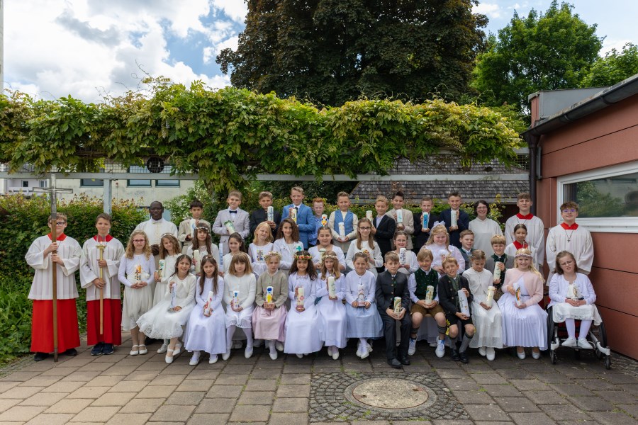 Erstkommunion 2025 in Wiederkunft Christi