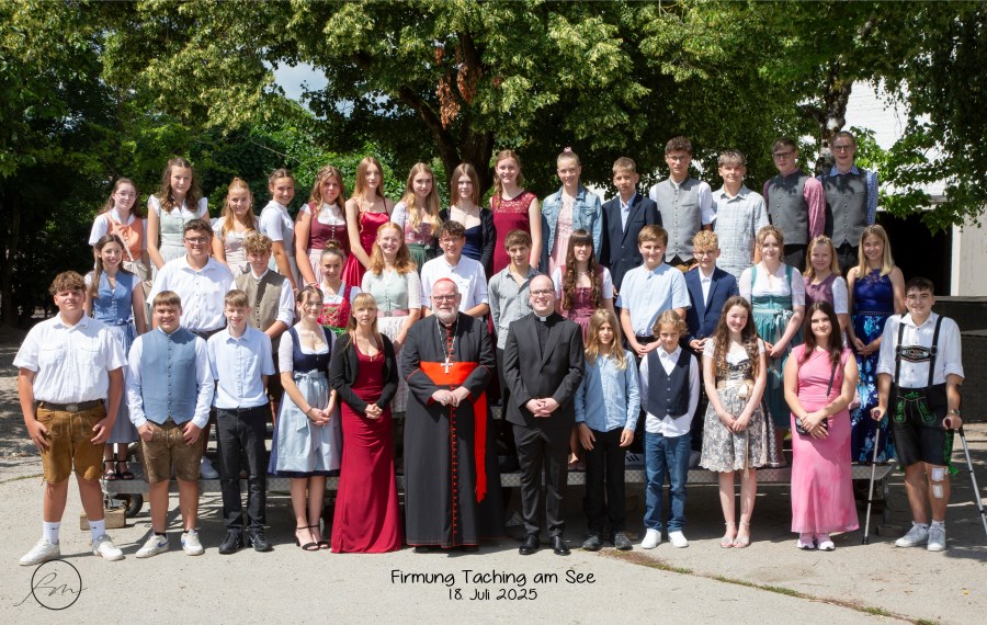 Gruppenfoto Firmung 2025