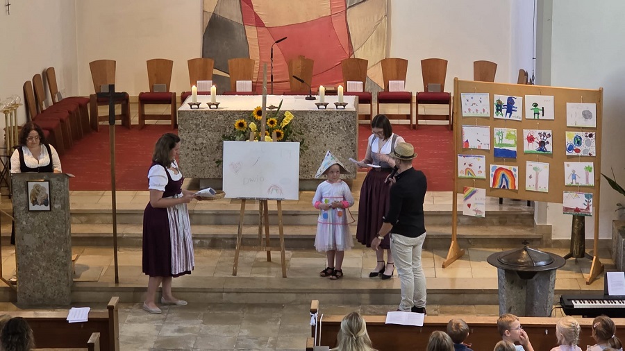 Familiengottesdienst mit Kindergarten