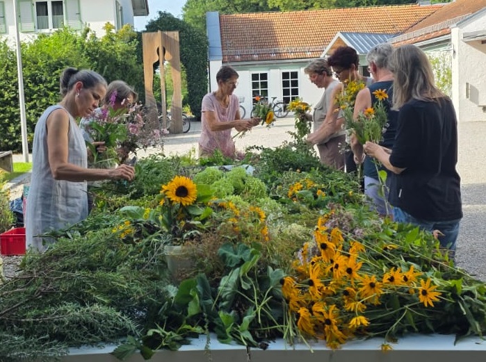 Kräuterbuschenbinden Thansau 2025