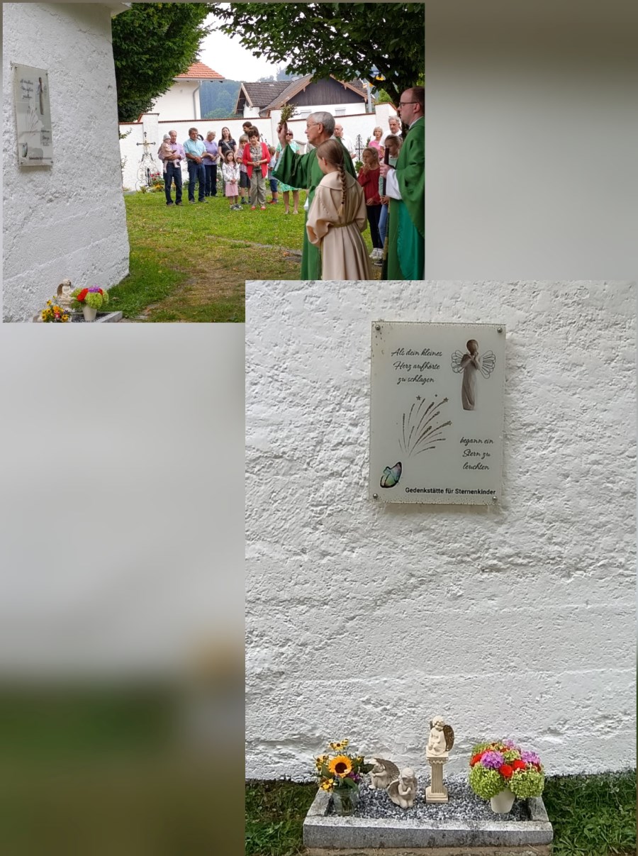 Gedenkstelle für Sternenkinder in Taching