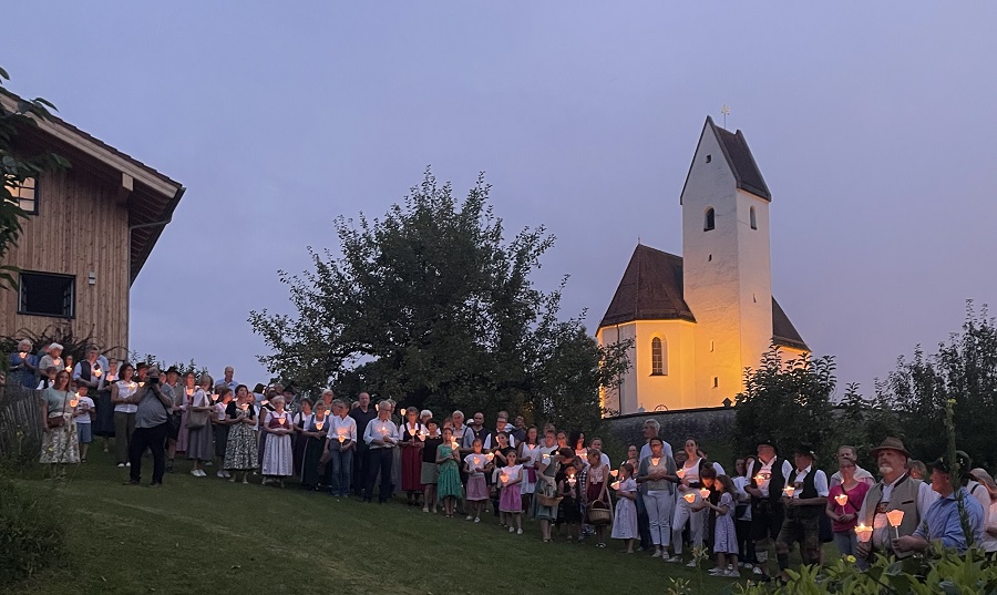 Samerberg Lichterprozession 2025