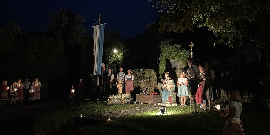 Samerberg Lichterprozession 2025