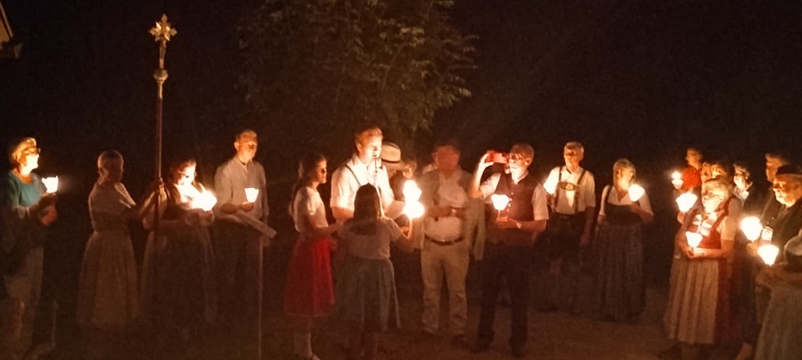 Samerberg Lichterprozession 2025