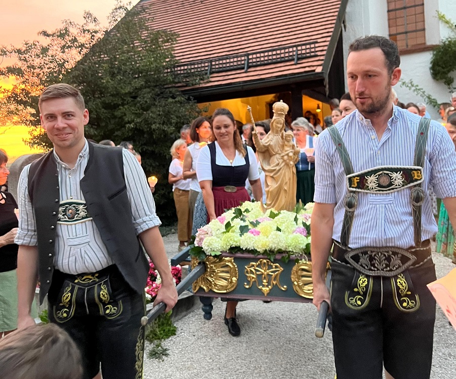 Samerberg Lichterprozession 2025