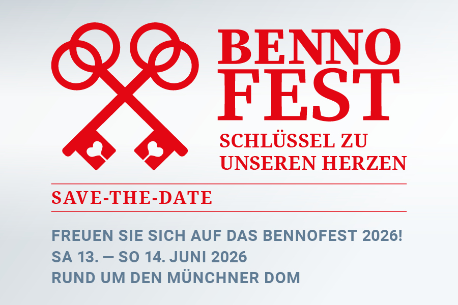 PDF mit der Ankündigung des Bennofestes 2026