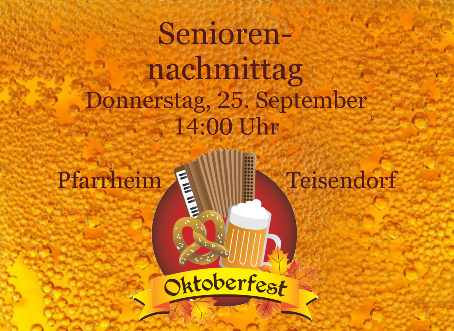 Oktoberfest der Senioren