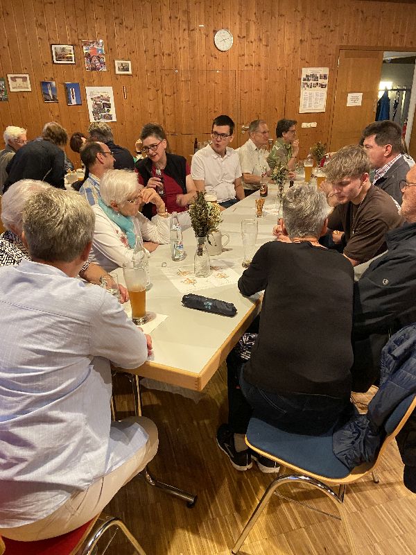 Patrozinium in St. Pius X.<br/>Gäste im Pfarrsaal