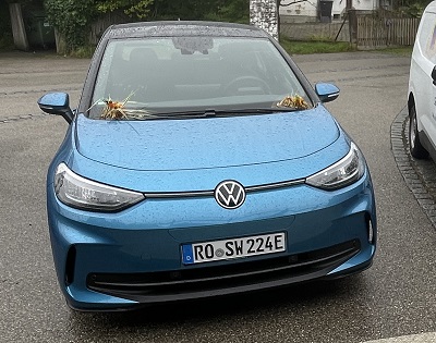 Rohrdorf Segnung des Sozialwerk-Autos