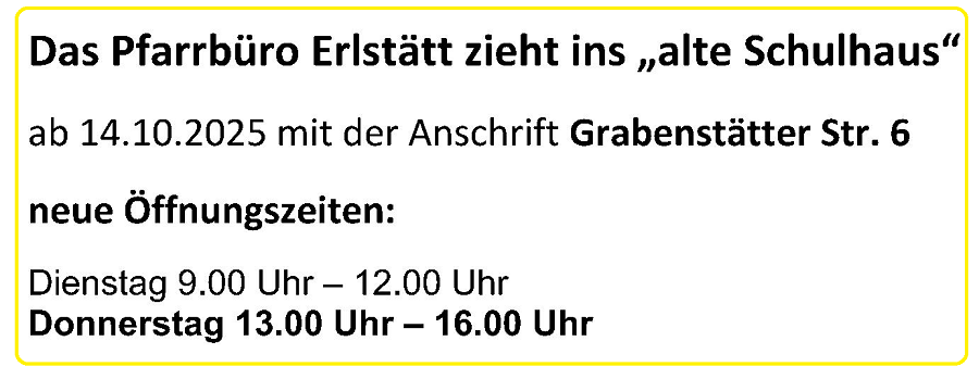 Umzug Erlstätt 14.10.2025