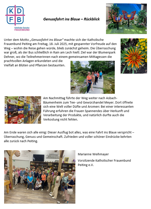 Dehner und Tee - Mayer 2025