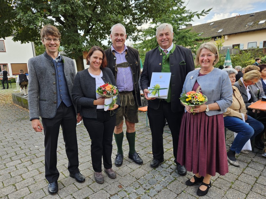 Verabschiedung des Kirchenpflegers Ernst Aicher