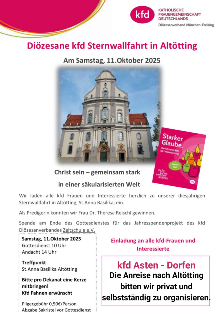 Sternwallfahrt 2025