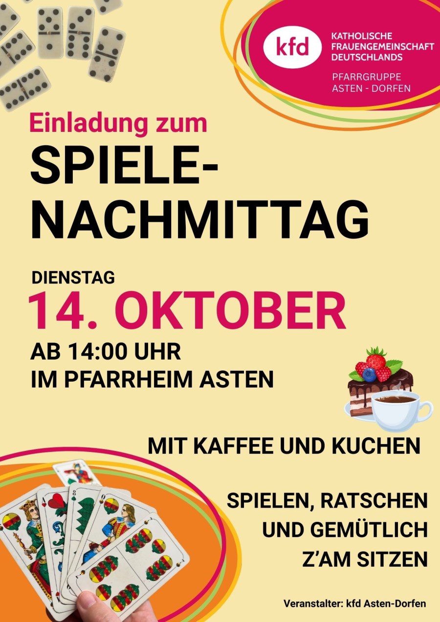 Spielenachmittag 2025