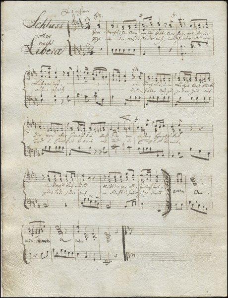 Schlussgesang ("Libera")