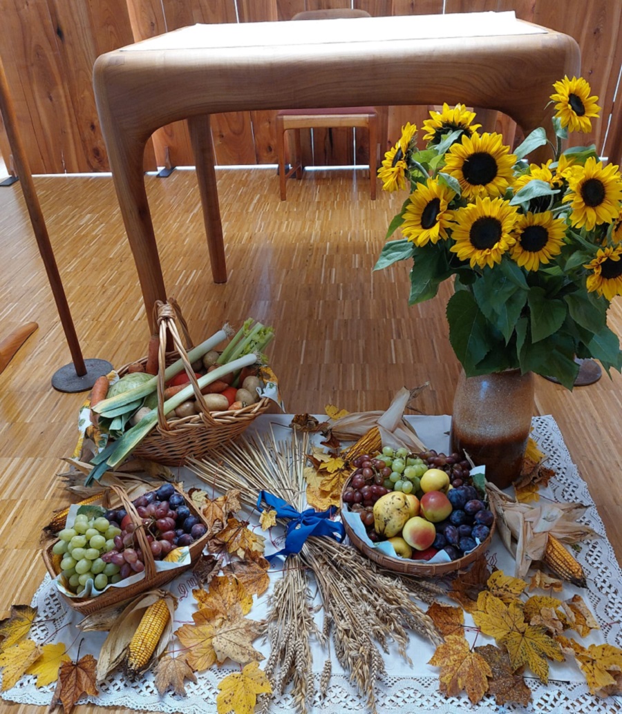 Erntedank in St. Anna, Thansau