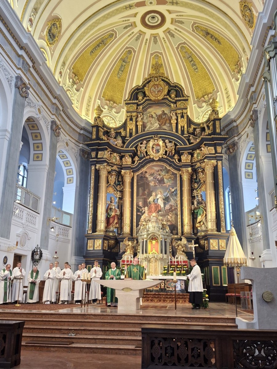 Gottesdienst in Altötting