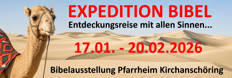 Banner Bibelausstellung 2026