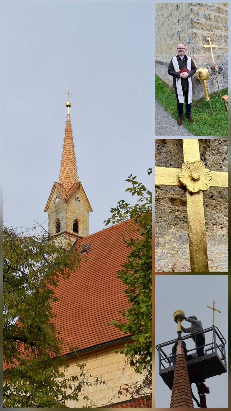 Kirchturmsanierung in St. Coloman