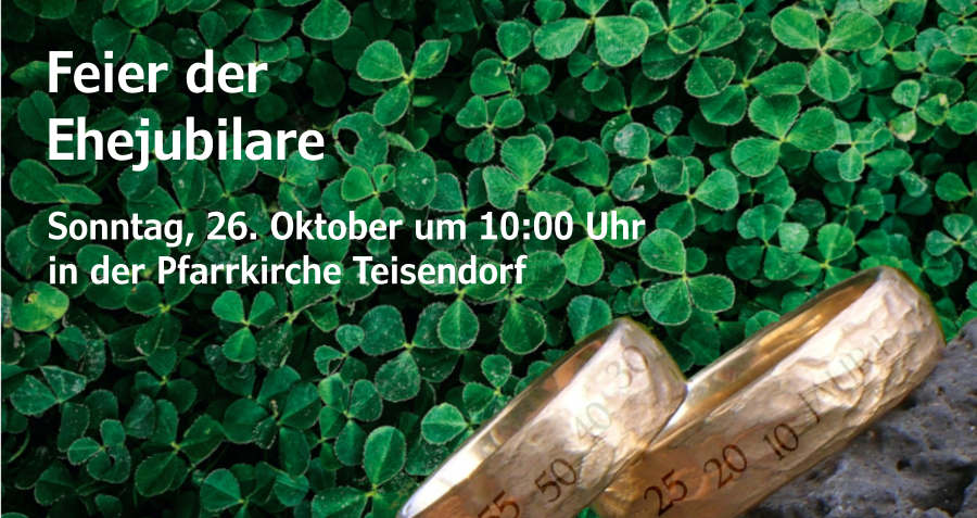 Feier der Ehejubilare 2025