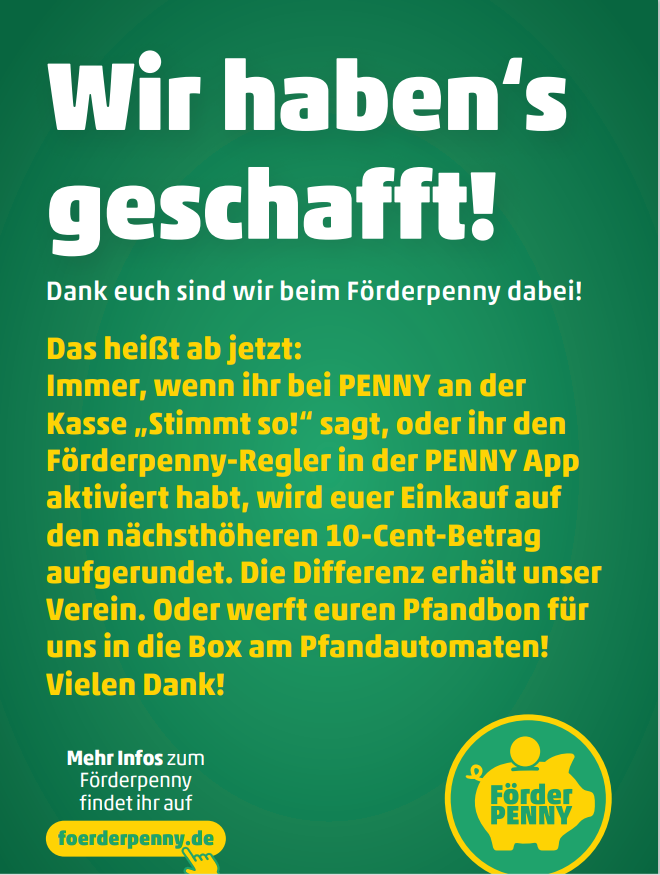 Plakat Förderpenny 2025