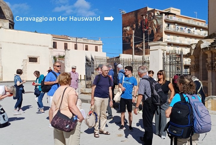 Syrakus, Platz vor S. Lucia