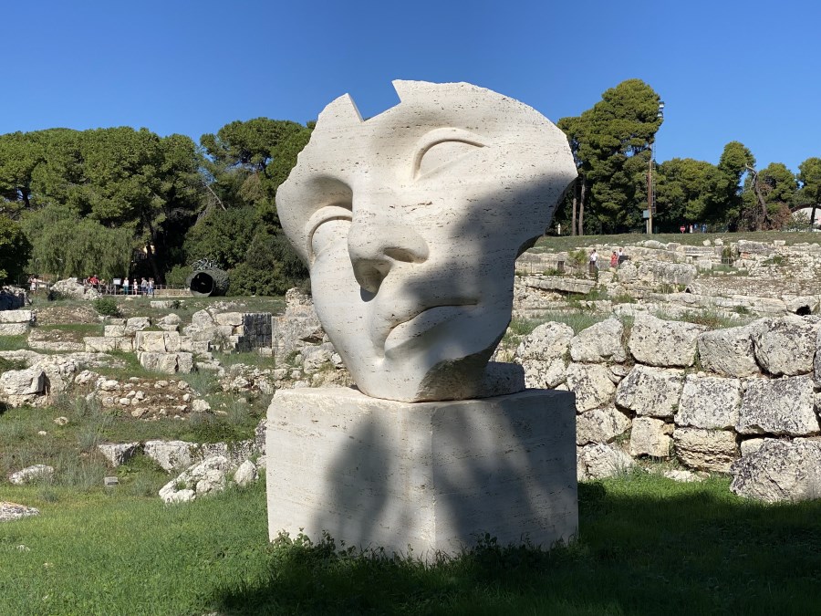 Archeologischer Park Skulptur