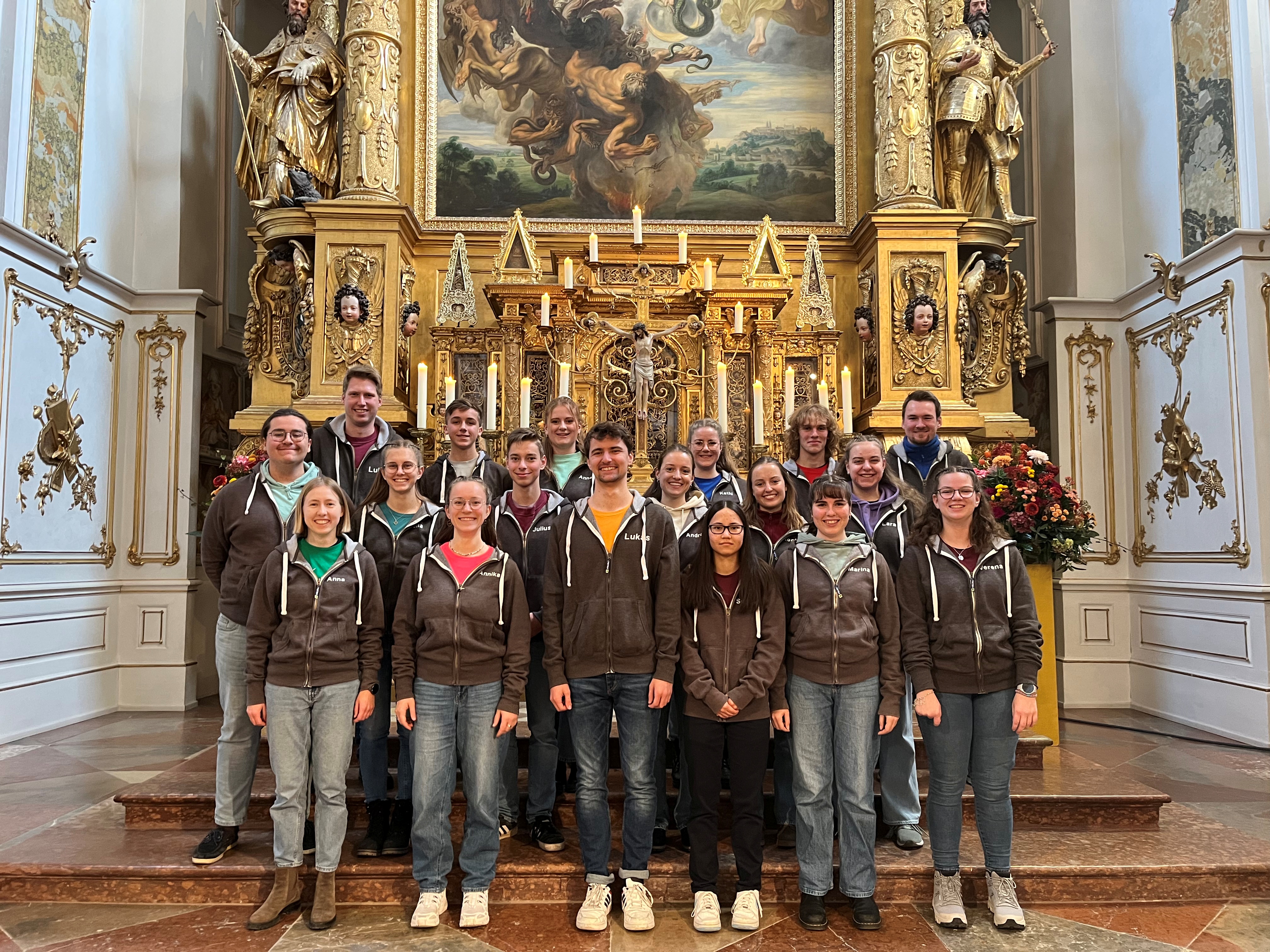 Mini-Band bei Jugendkorbinian