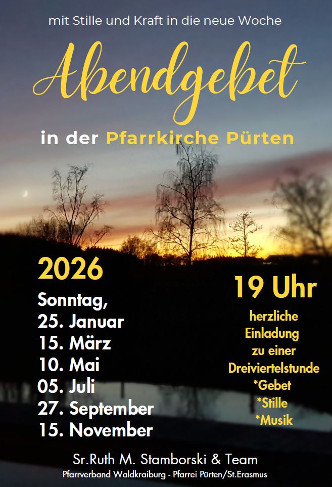 Abendgebet 2026