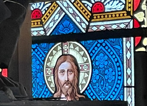 Freilegung Buntglasfenster