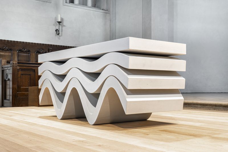 Neuer Altar in Nahaufnahmen