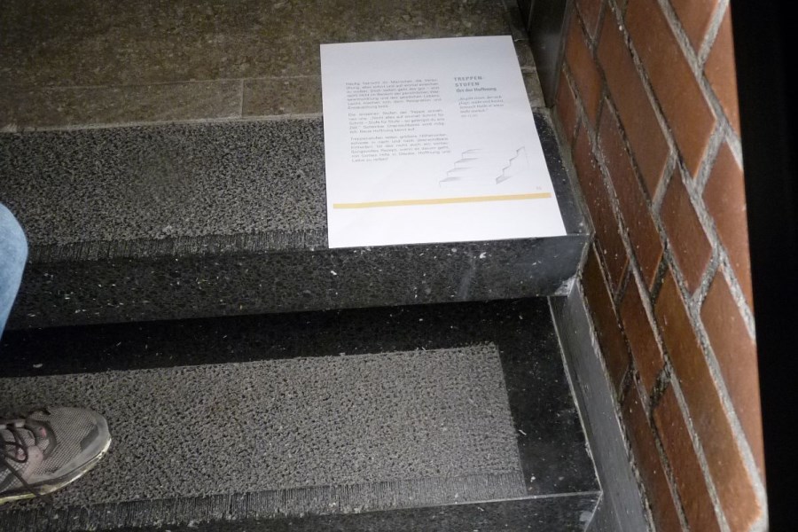 Treppenstufen - Ort der Hoffnung