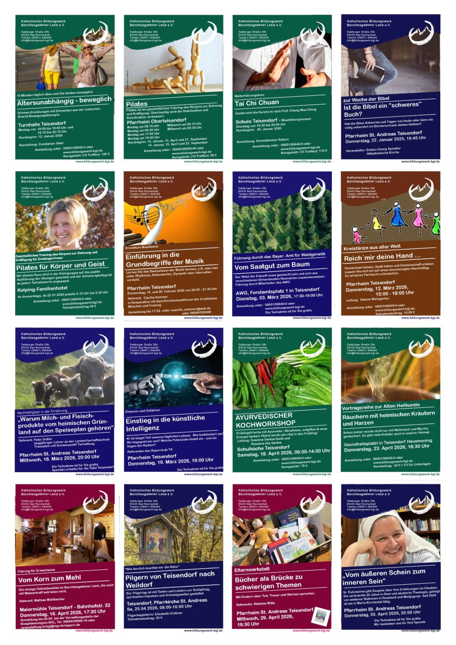 Bildungsveranstaltungen 2026