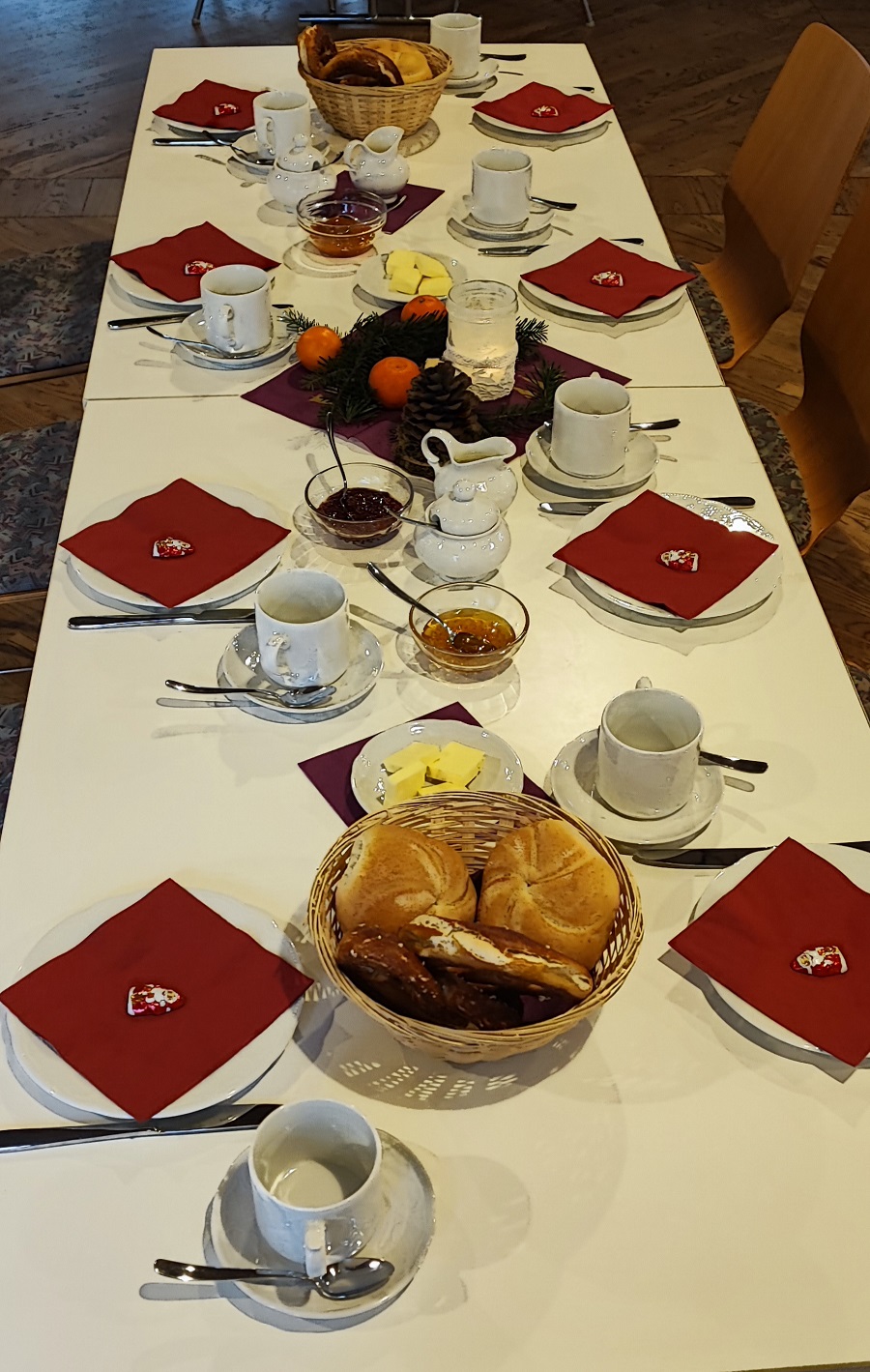 Thansau Frühstück nach Rorate-GD