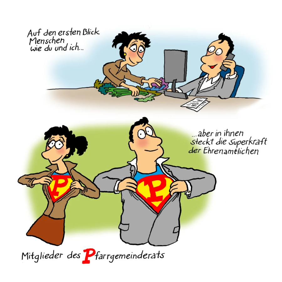 Ehrenamtliche als Superman (-women)
