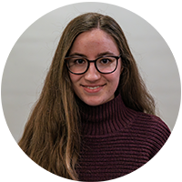 Johanna Hartmann im Portrait