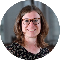 Agnes Huber im Portrait