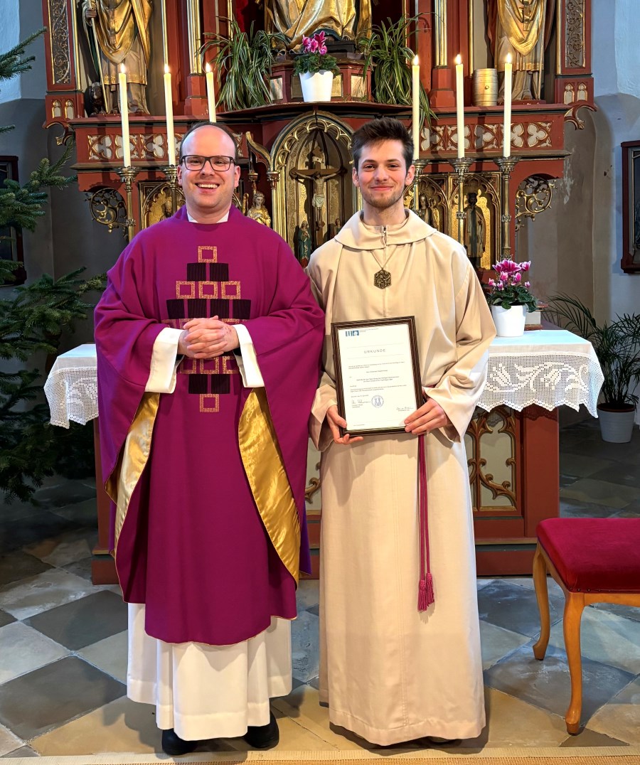 Beauftragung von Andi Niedermayer zum Kommunionhelfer