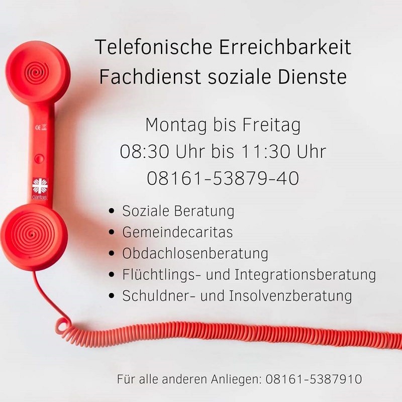 Caritas Telefonnummern