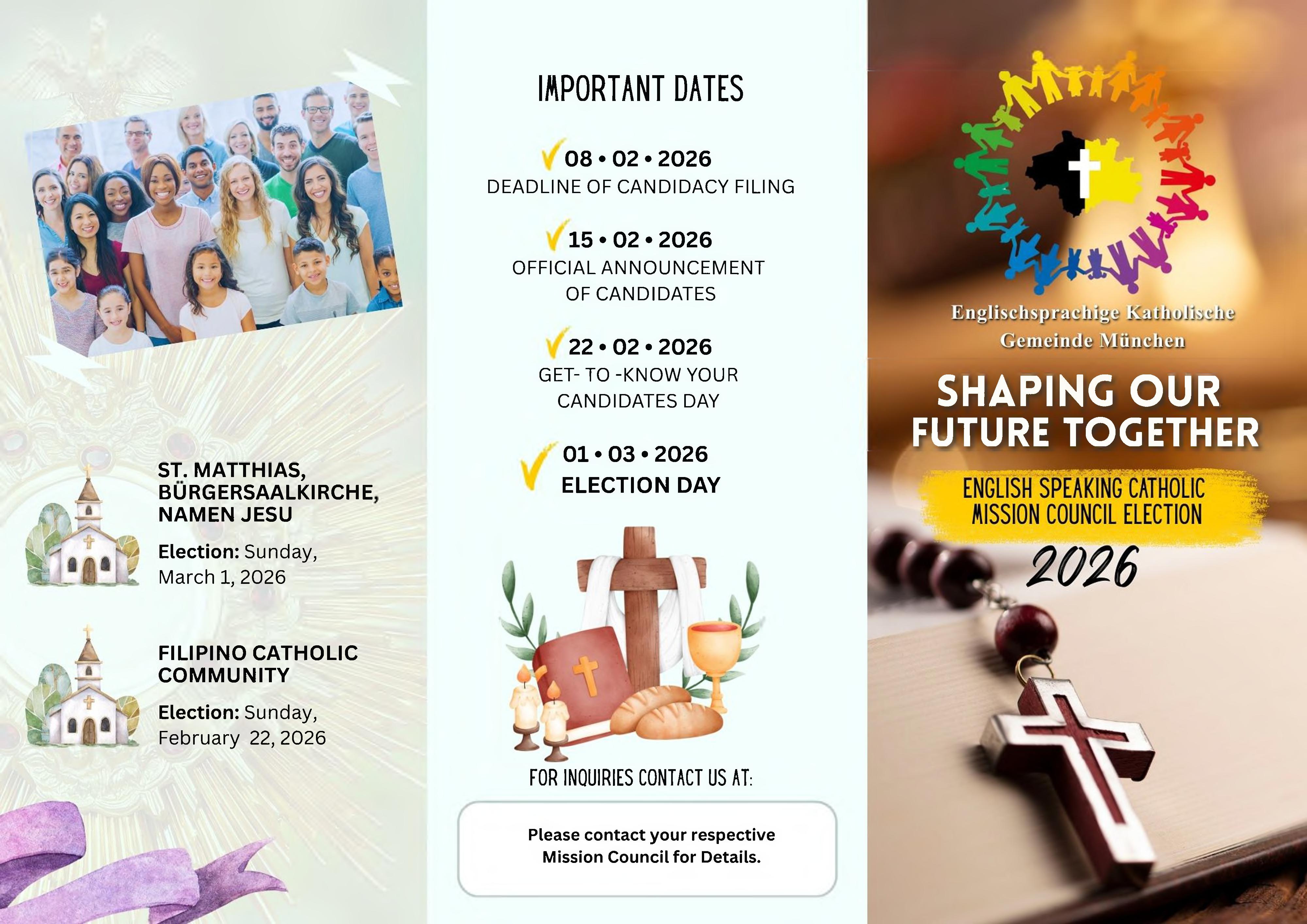 Shape our future together: ESCM Leadership Council Elections