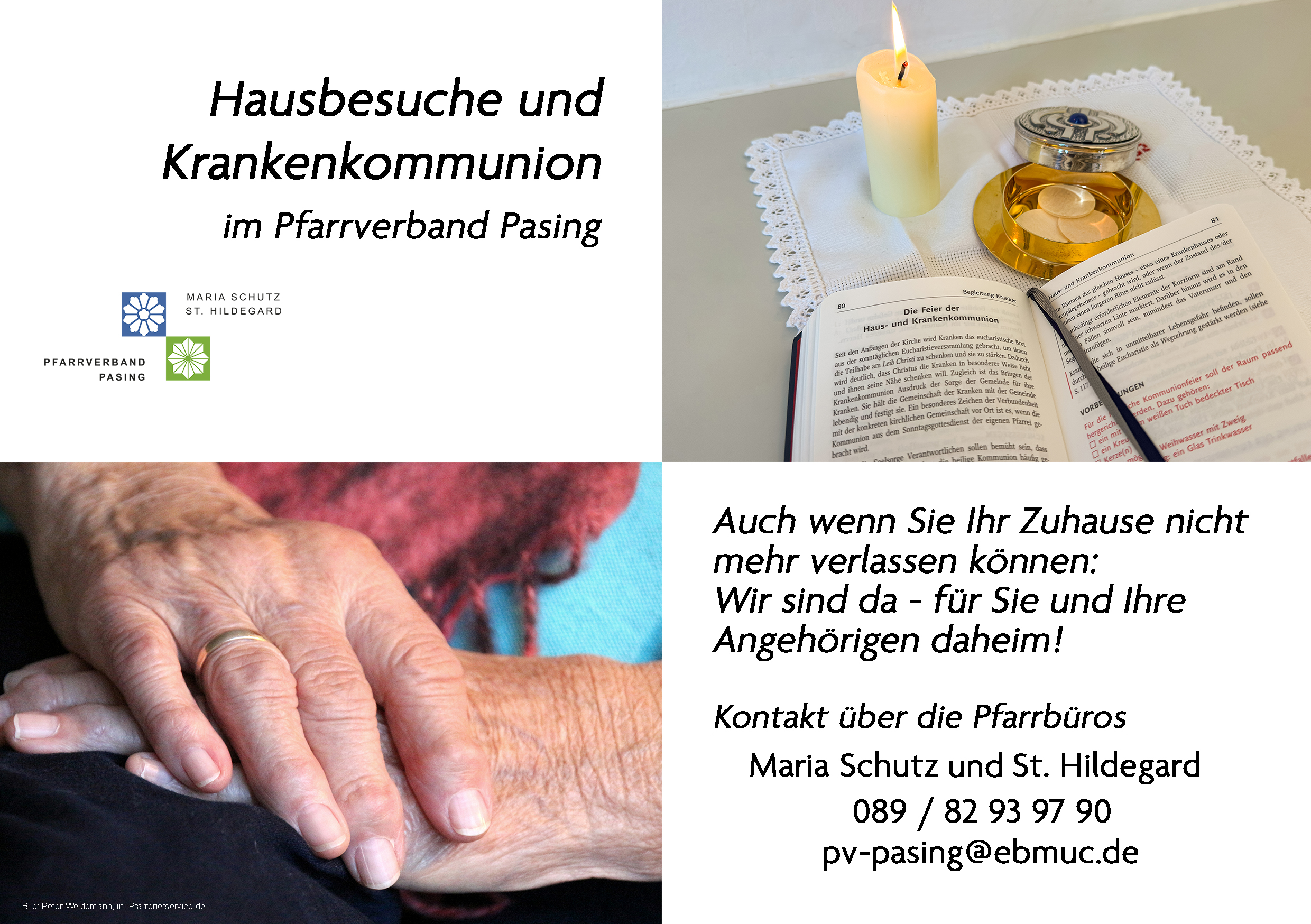 Hausbesuche und Krankenkommunion