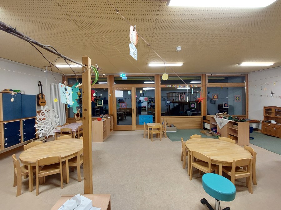 Schmetterling Gruppenraum