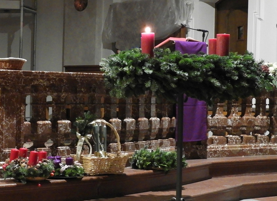 Segnung Adventskränze 29112025