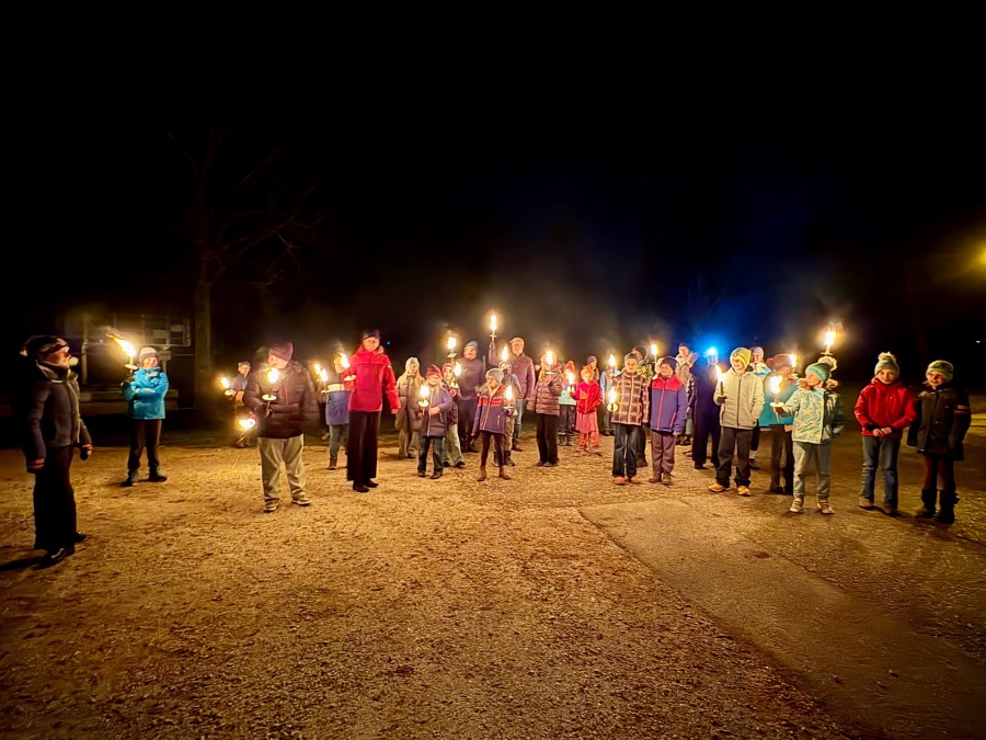 Adventsfeier der Ministranten
